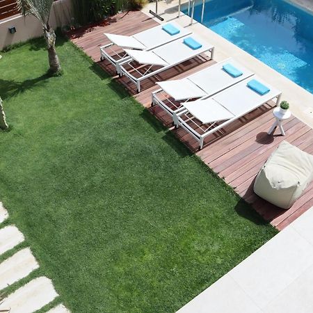 Fos Villa, A Luxe House With Private Heated Pool Galatás Exteriör bild