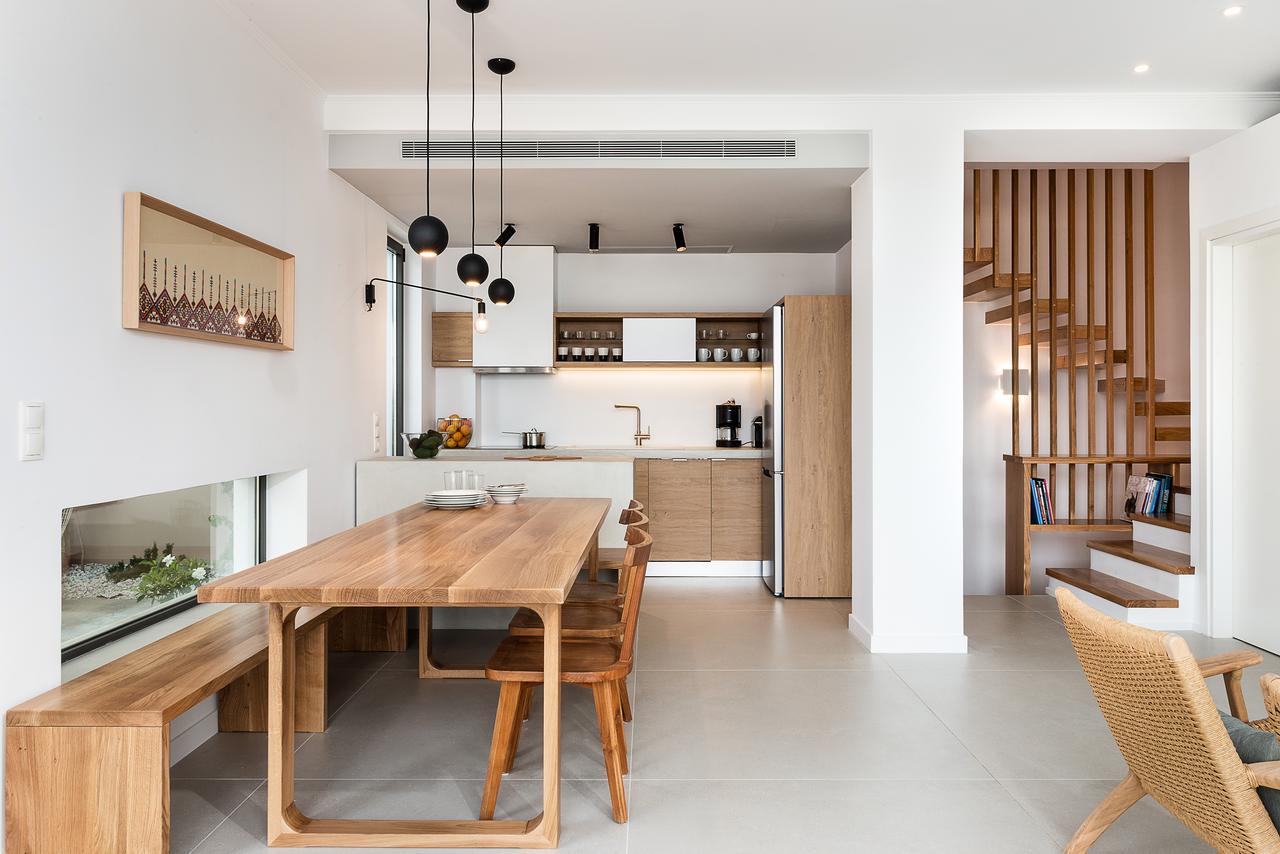 Fos Villa, A Luxe House With Private Heated Pool Galatás Exteriör bild