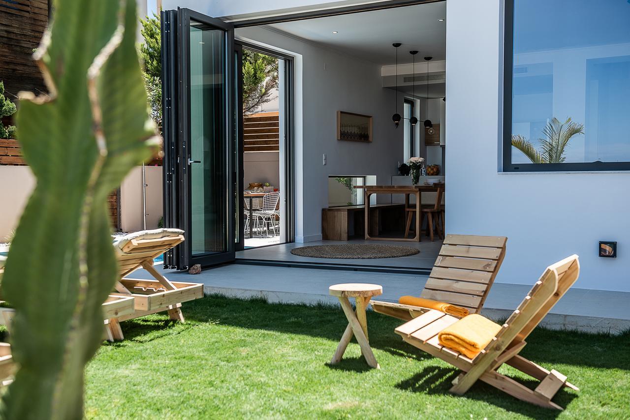 Fos Villa, A Luxe House With Private Heated Pool Galatás Exteriör bild