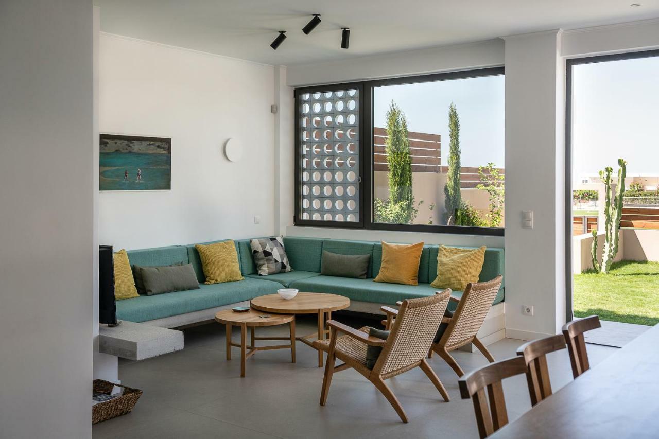 Fos Villa, A Luxe House With Private Heated Pool Galatás Exteriör bild